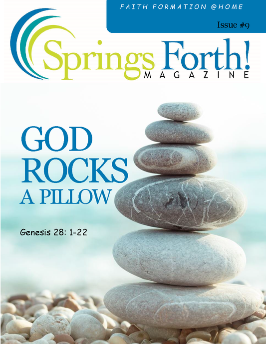 GOD ROCKS magazine Jacob and the Pillow Pillar #09