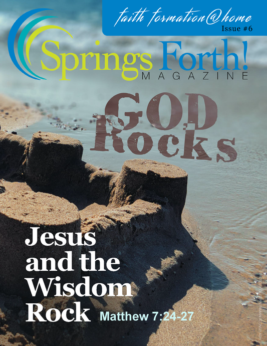 GOD ROCKS magazine Jesus and the Wisdom Rock #06