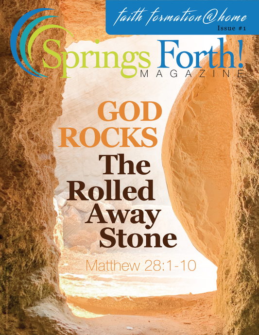 GOD ROCKS magazine Rolled Away Stone #01