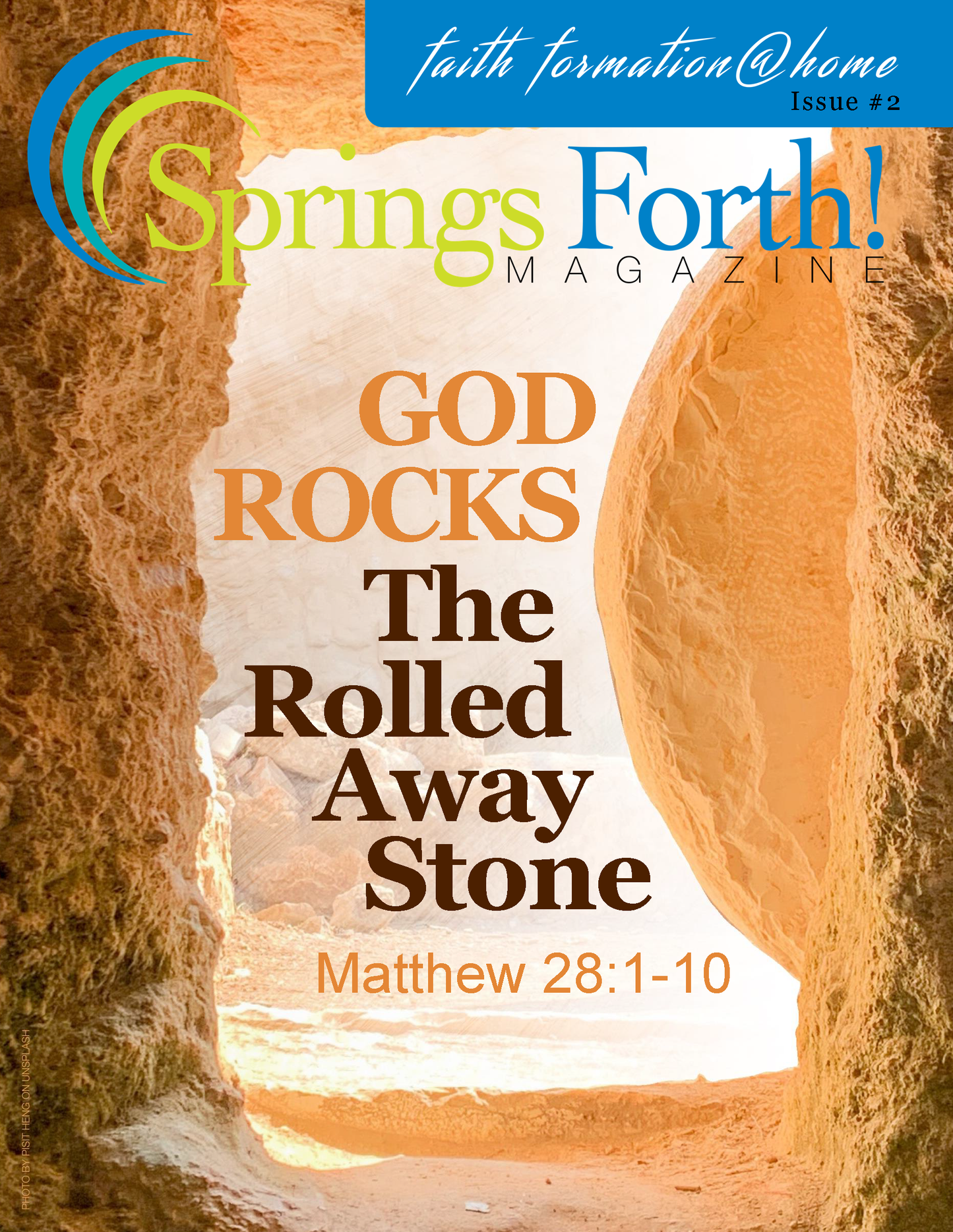 GOD ROCKS magazine Rolled Away Stone #02